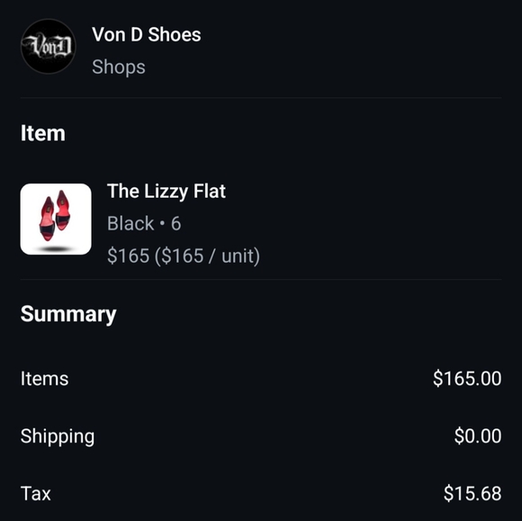 Kat Von D Lizzie flats - Picture 7 of 7